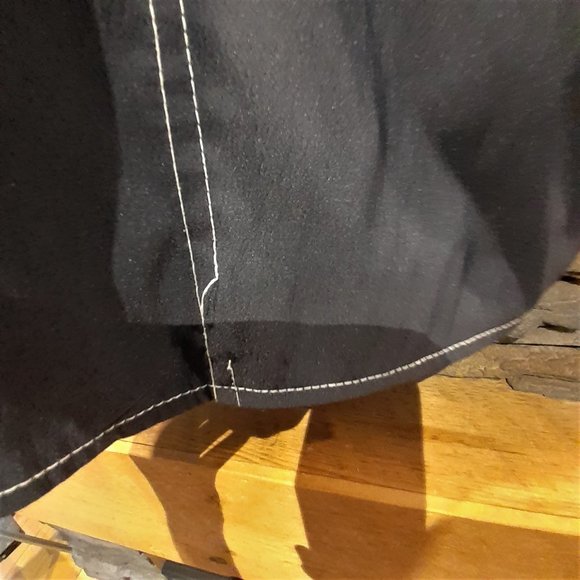 FALL NAUTICAL VEST - ALIA SPORT Sleeveless Jacket  Hoodie Navy Blue zip Size L - Picture 7 of 10